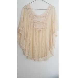 Boho Lace Blouse plus size